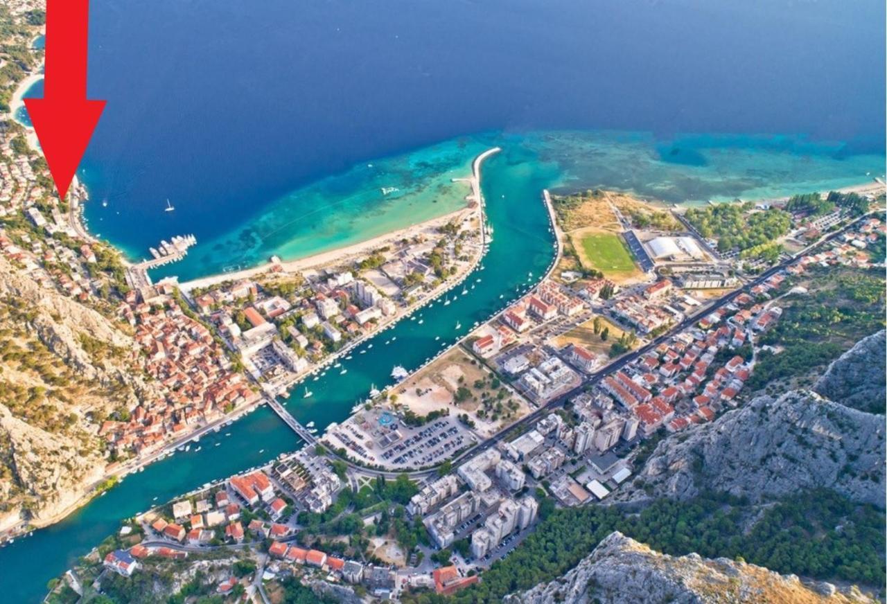 Adriatic Seaview Apartment Omiš Exterior foto
